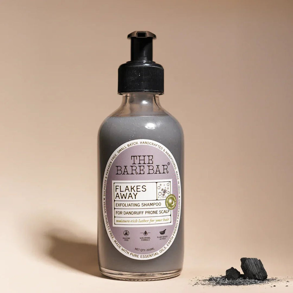 The Bare Bar Flakes Away Exfoliating Shampoo