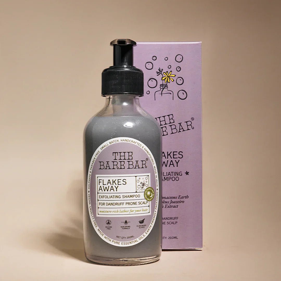 The Bare Bar Flakes Away Exfoliating Shampoo - Suspire
