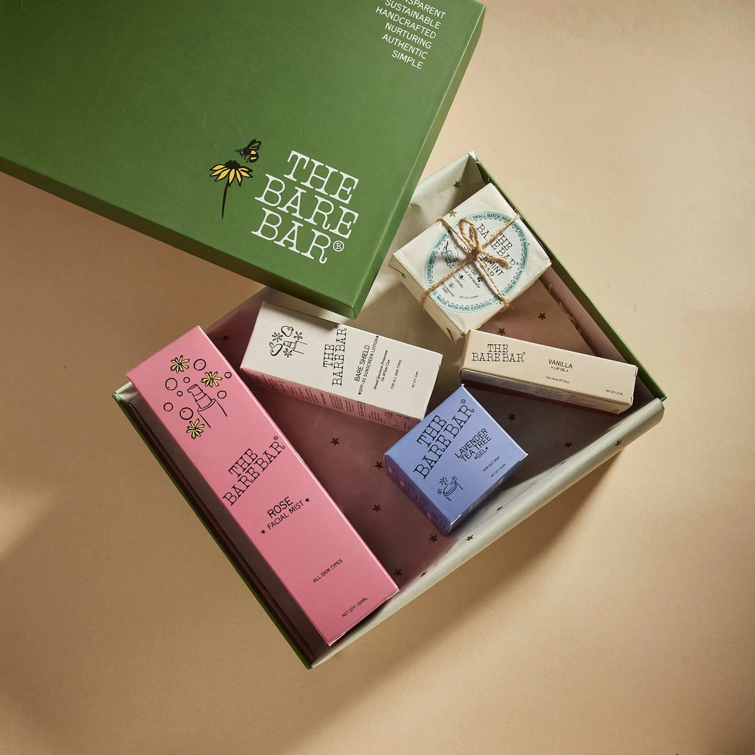 The Bare Bar Glow To Go Skin Care Gift Hamper - Suspire