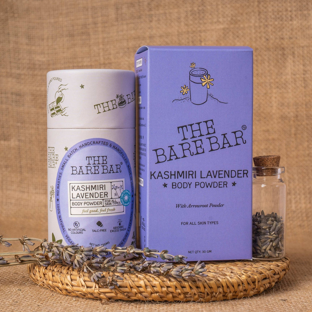 The Bare Bar Kashmiri Lavender Body Powder (Talcfree) - Suspire