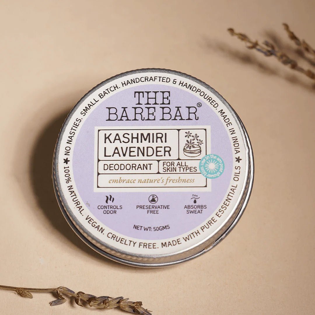 The Bare Bar Kashmiri Lavender Deodorant - Suspire
