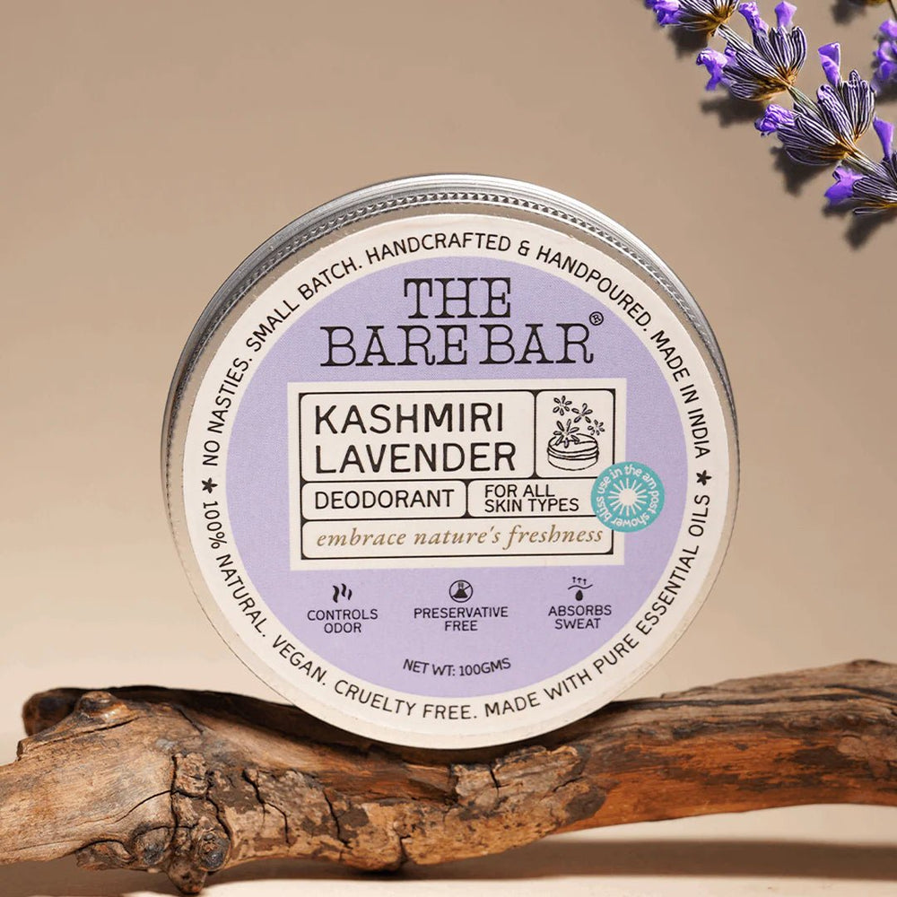 The Bare Bar Kashmiri Lavender Deodorant 20 grms