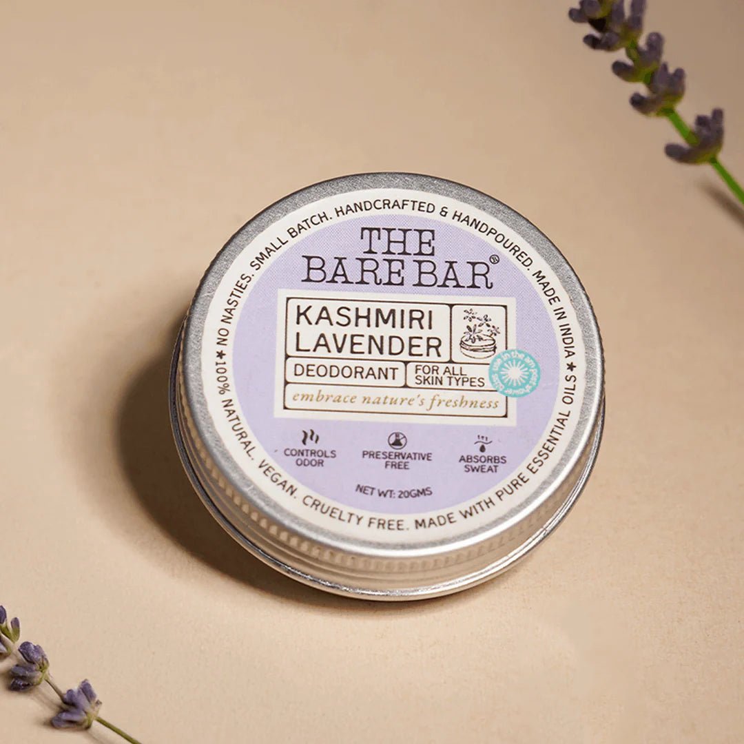 The Bare Bar Kashmiri Lavender Deodorant - Suspire