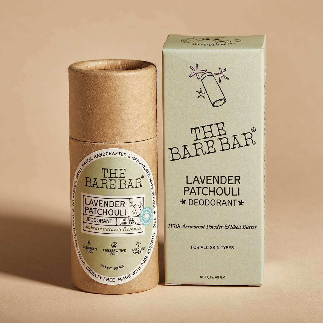 The Bare Bar Lavender Patchouli Deodorant - Suspire