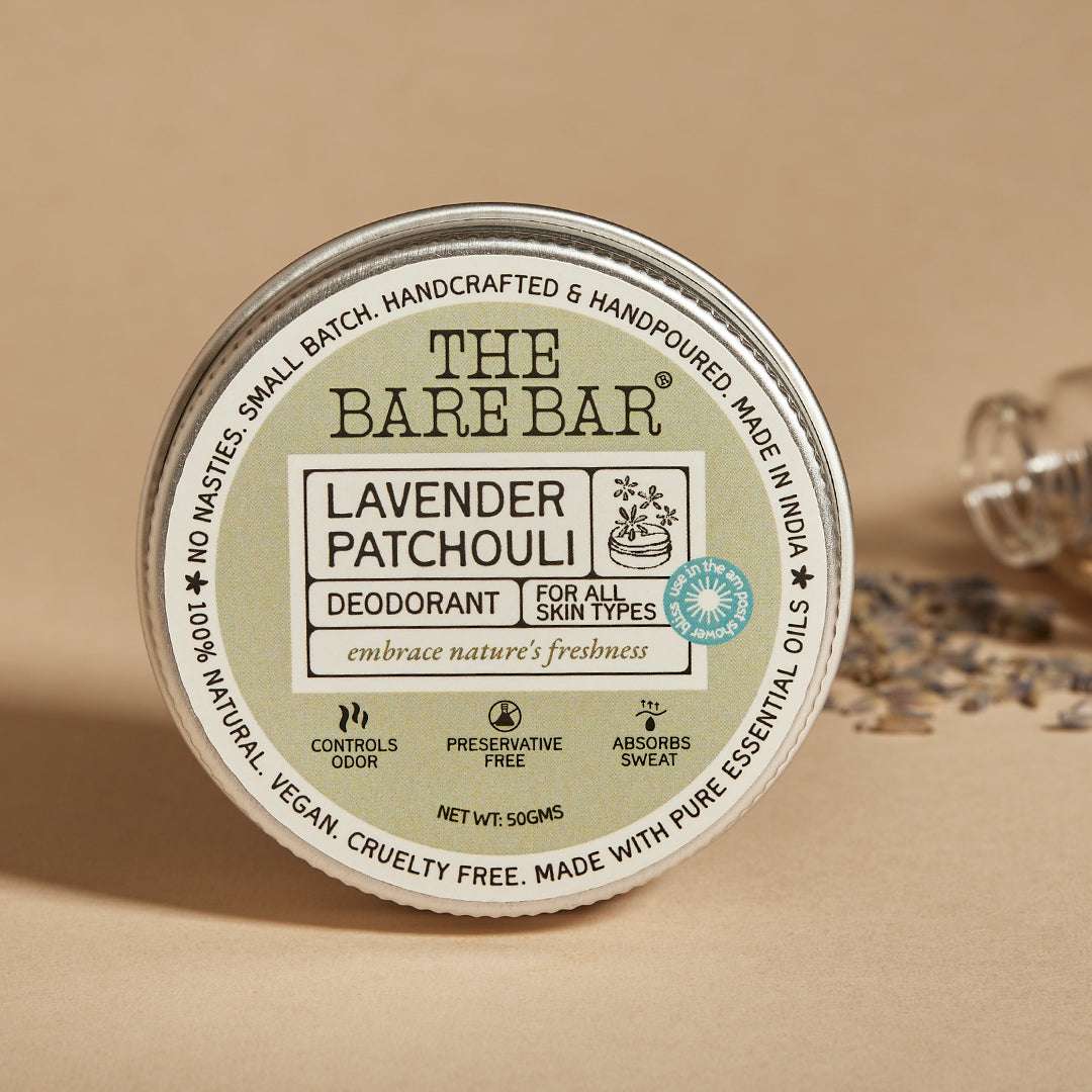The Bare Bar Lavender Patchouli Deodorant - Suspire