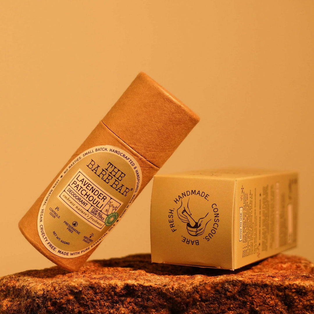The Bare Bar Lavender Patchouli Deodorant - Suspire