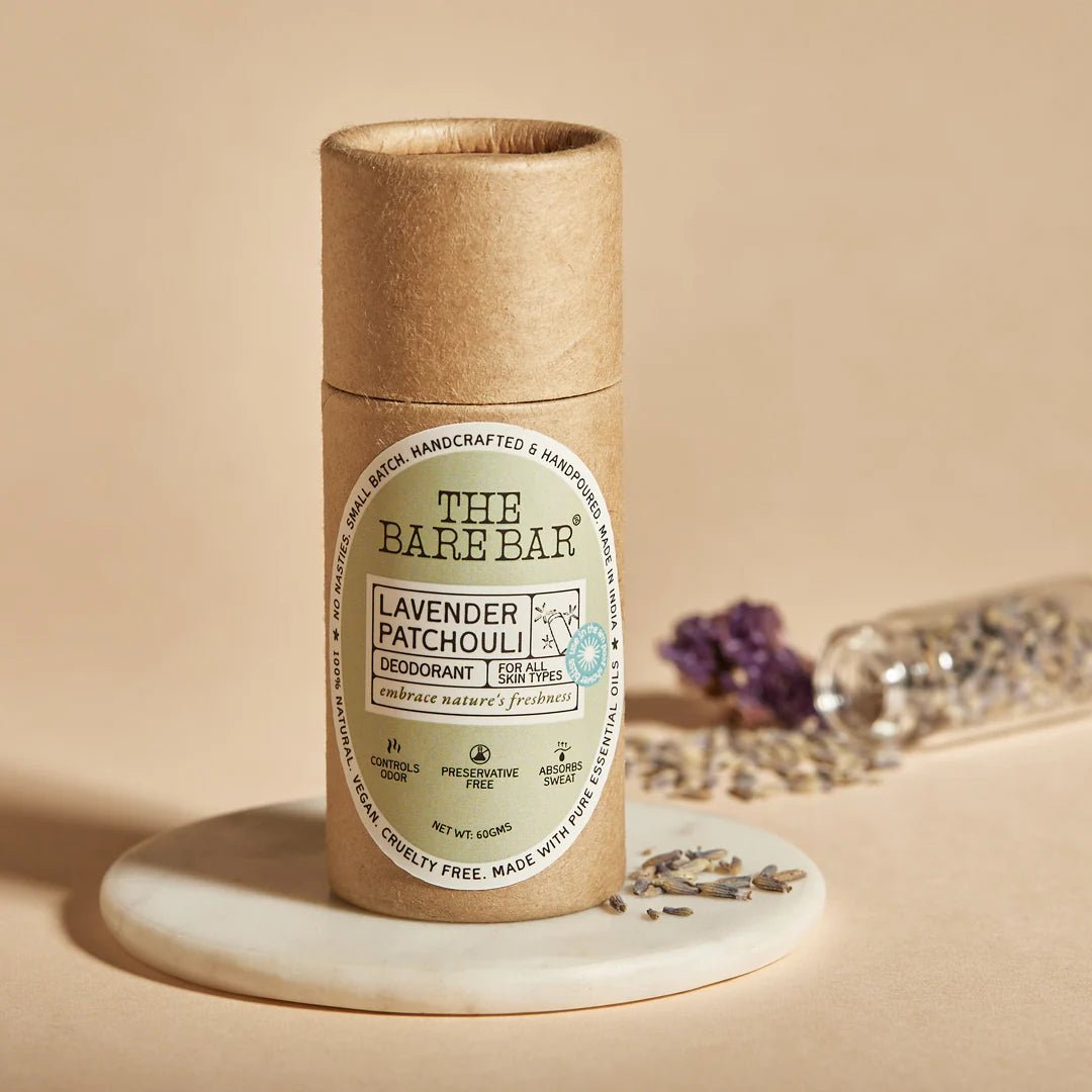The Bare Bar Lavender Patchouli Deodorant - Suspire
