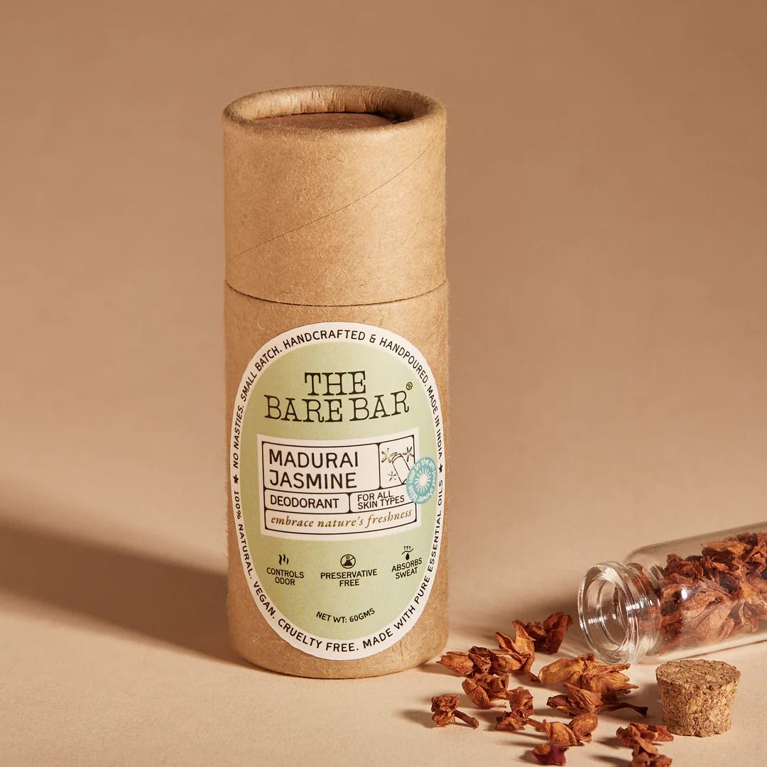 The Bare Bar Madurai Jasmine Deodorant - Suspire