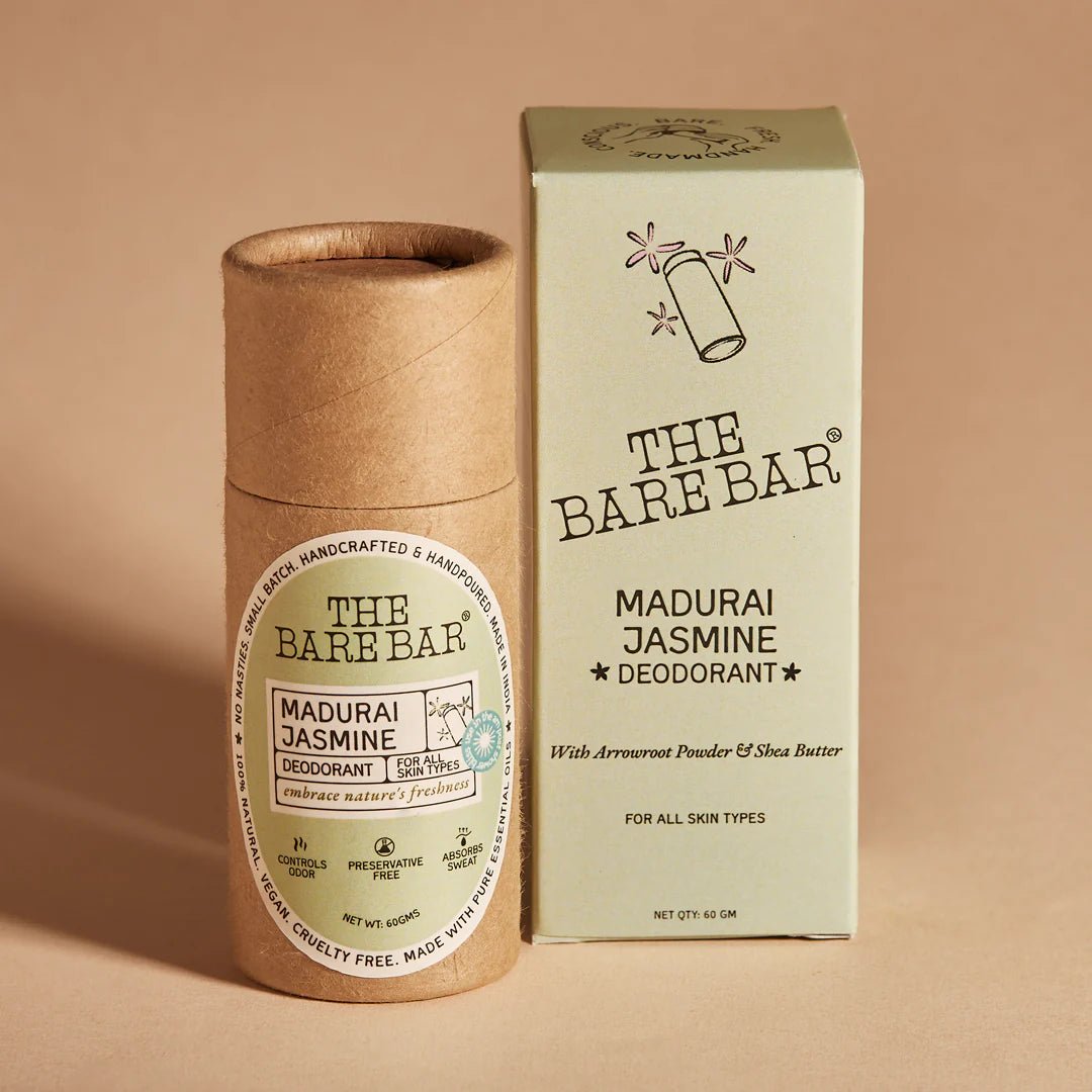 The Bare Bar Madurai Jasmine Deodorant - Suspire