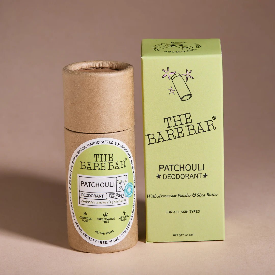 The Bare Bar Patchouli Deodorant - Suspire