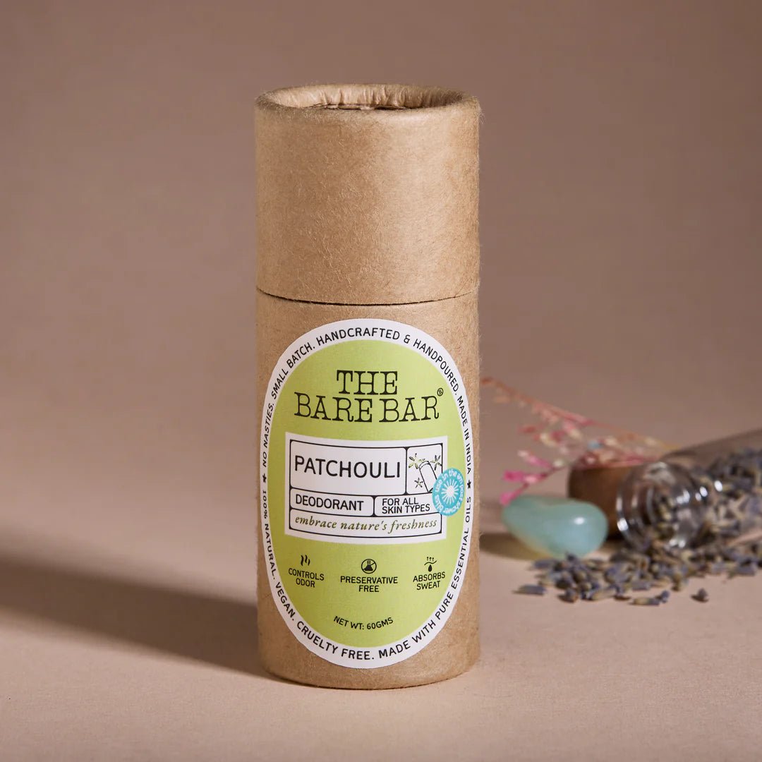 The Bare Bar Patchouli Deodorant - Suspire