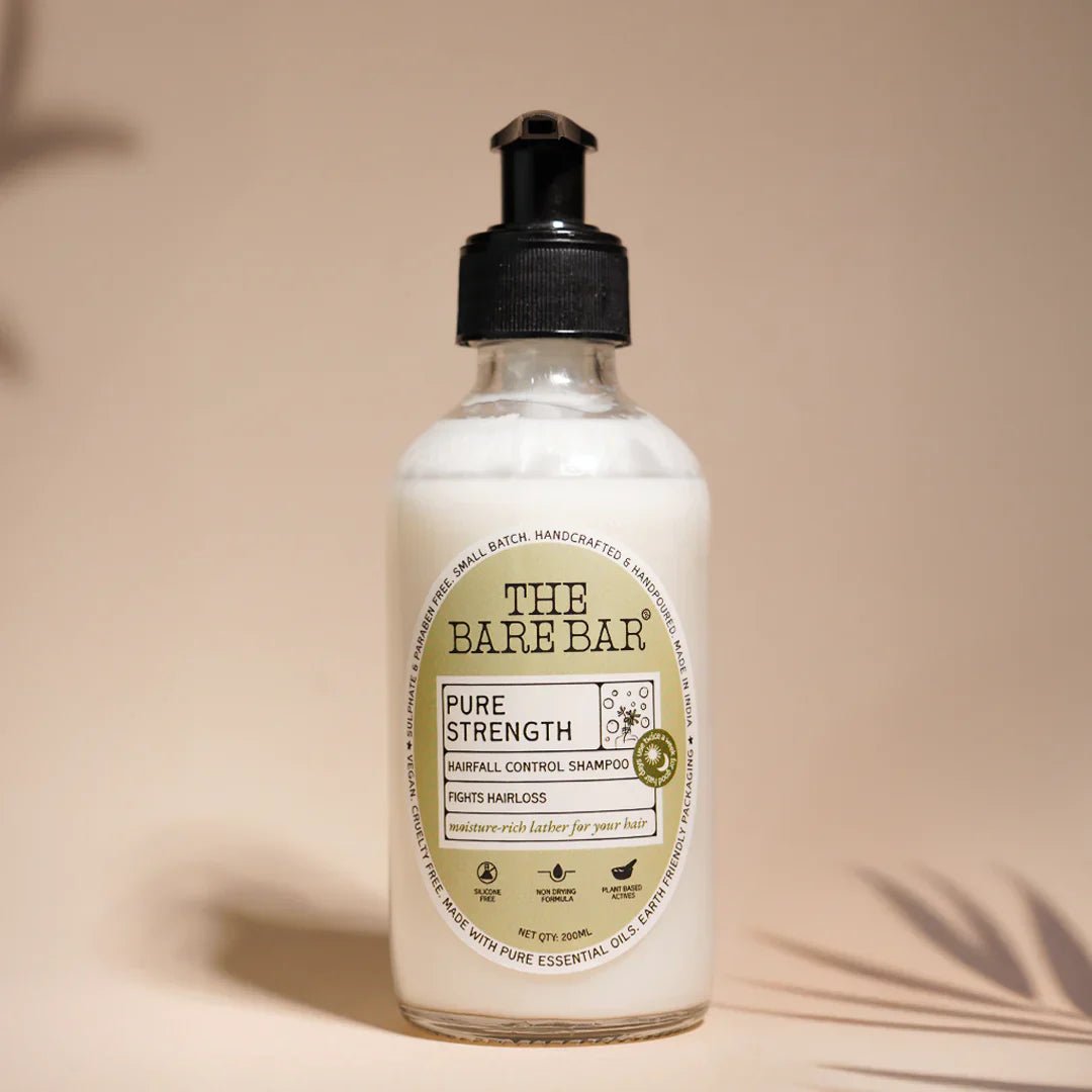 The Bare Bar Pure Strength Hairfall Control Shampoo - Suspire