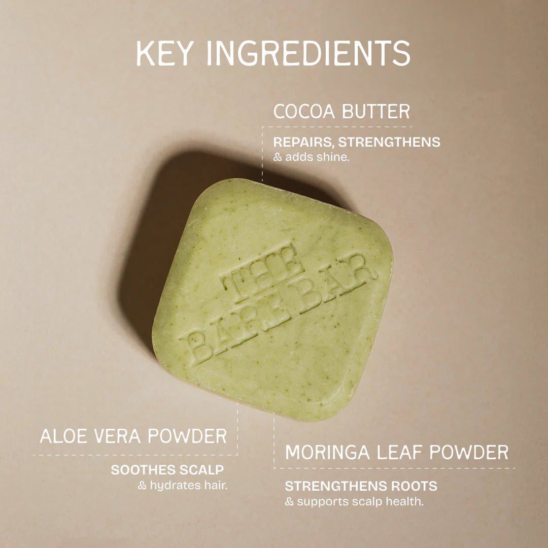 The Bare Bar Purify & Balance Shampoo Bar - Suspire