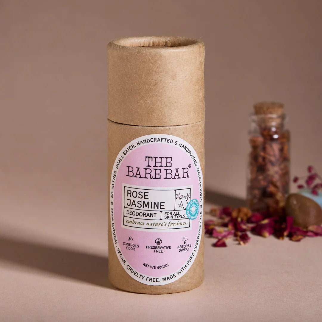 The Bare Bar Rose Jasmine Deodorant - Suspire