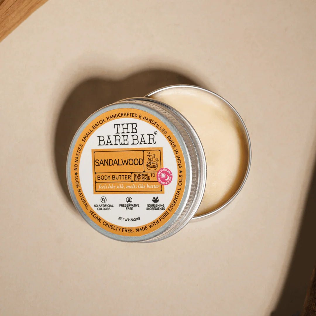 The Bare Bar Sandalwood Body Butter - Suspire
