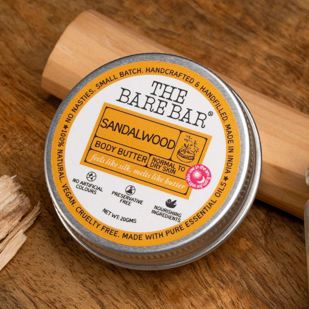 The Bare Bar Sandalwood Body Butter - Suspire