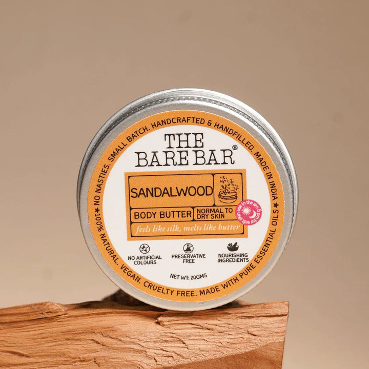 The Bare Bar Sandalwood Body Butter - Suspire