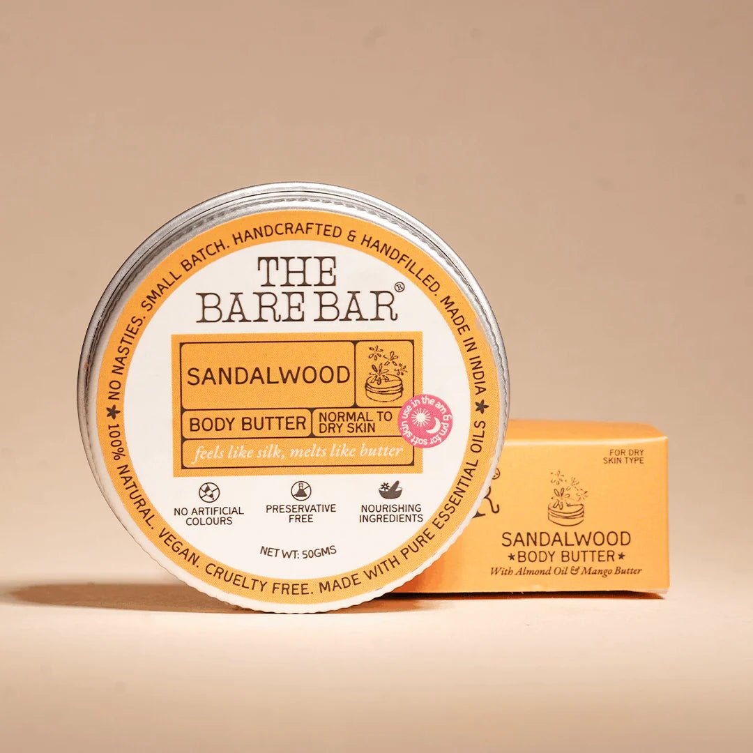 The Bare Bar Sandalwood Body Butter - Suspire