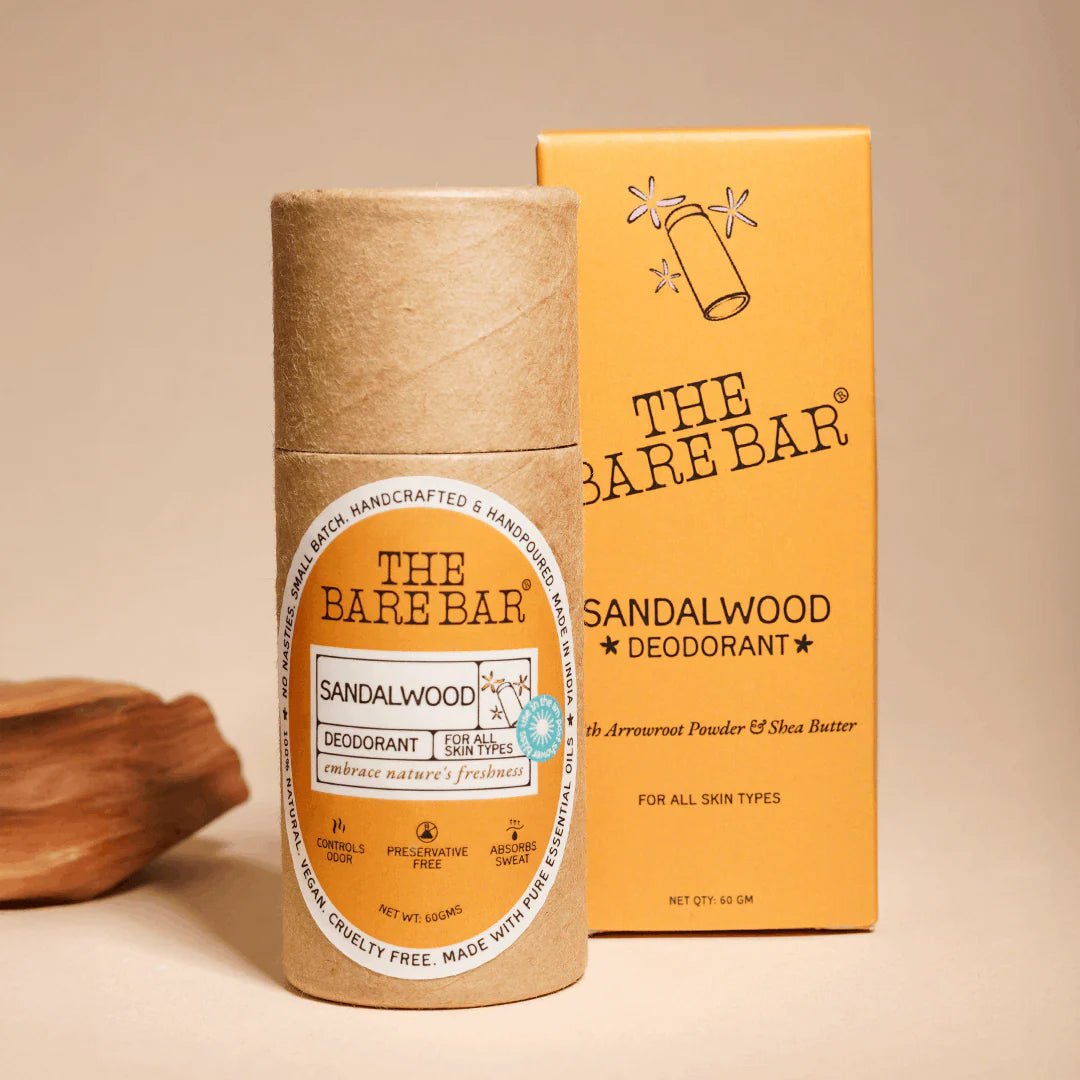 The Bare Bar Sandalwood Deodorant - Suspire