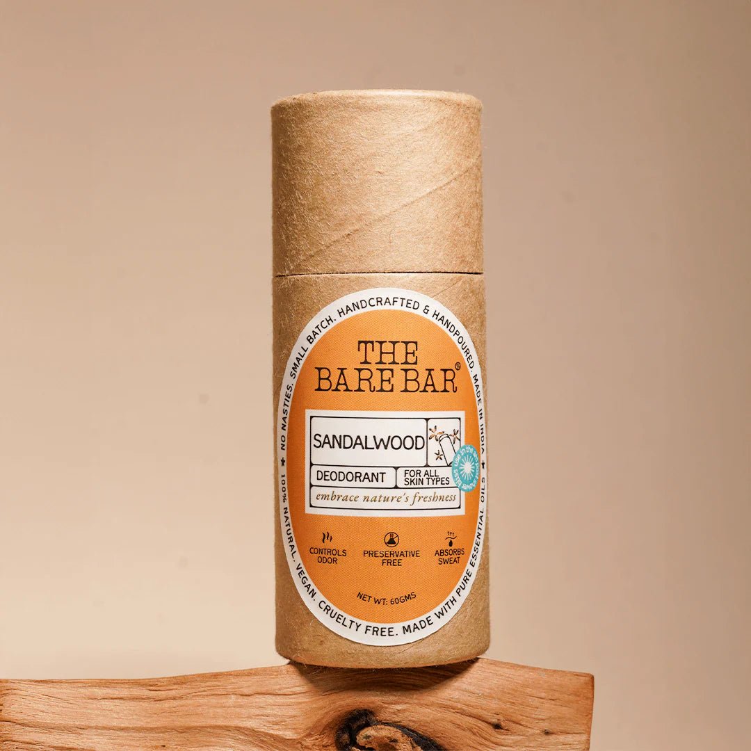 The Bare Bar Sandalwood Deodorant - Suspire