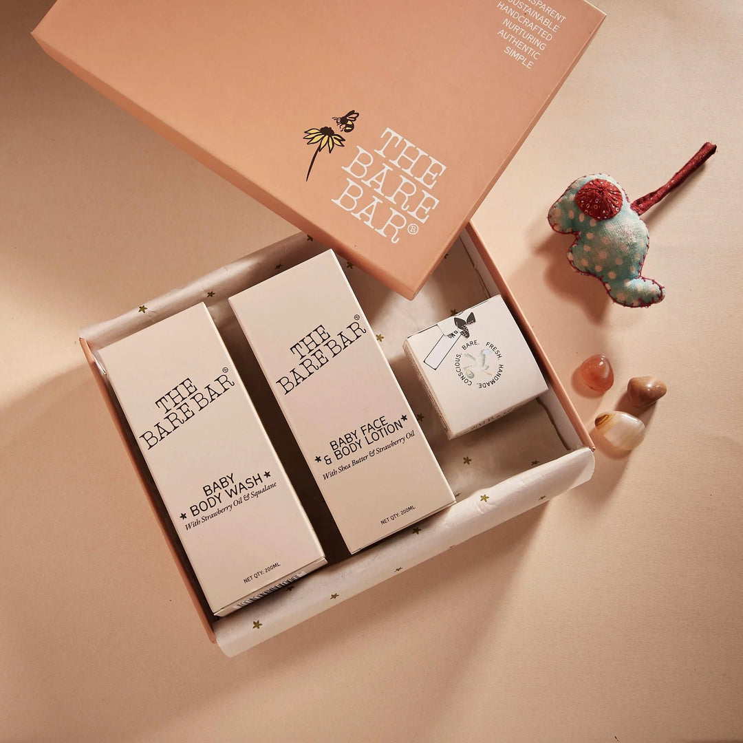 The Bare Bar Soft Snuggles Baby Care Gift Hamper - Suspire