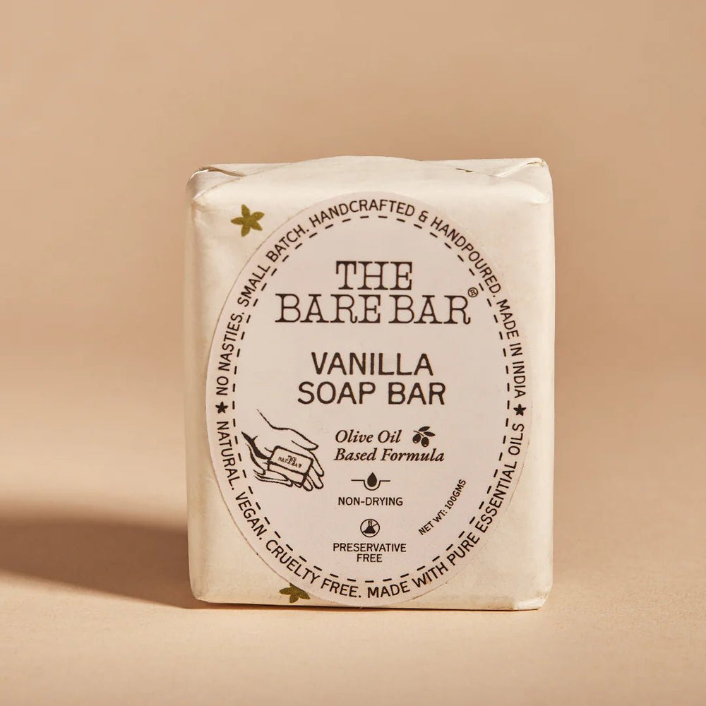 The Bare Bar Vanilla Soap Bar
