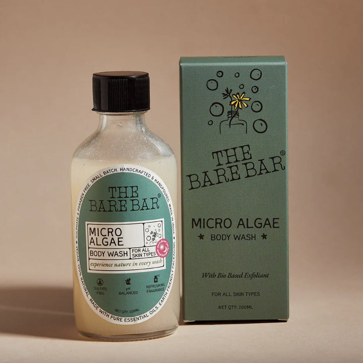 The Bare Bare Micro Algae Body Wash - Suspire