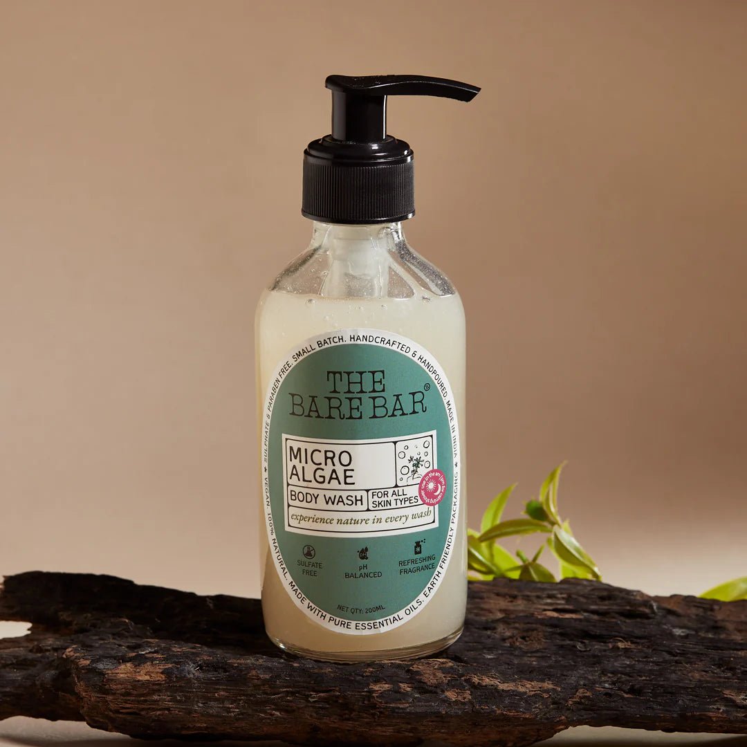 The Bare Bare Micro Algae Body Wash - Suspire