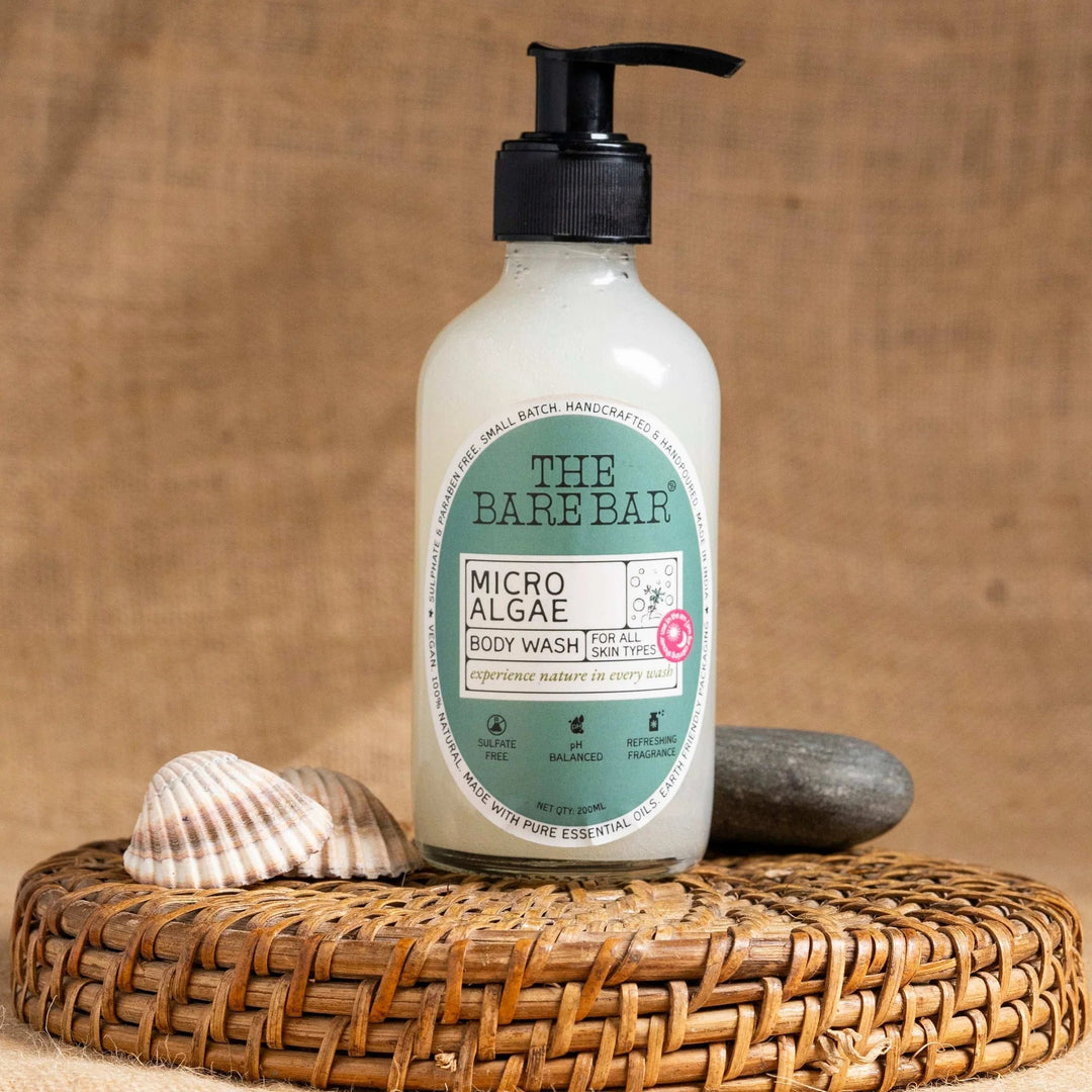 The Bare Bare Micro Algae Body Wash - Suspire