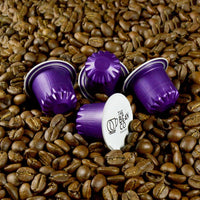 The Bean Co Roasters Estremo Aluminium Coffee Capsules | Intensity 10 | Intense & Rich | Dark Roast | 100% Premium Arabica