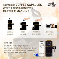 The Bean Co Roasters Estremo Aluminium Coffee Capsules | Intensity 10 | Intense & Rich | Dark Roast | 100% Premium Arabica