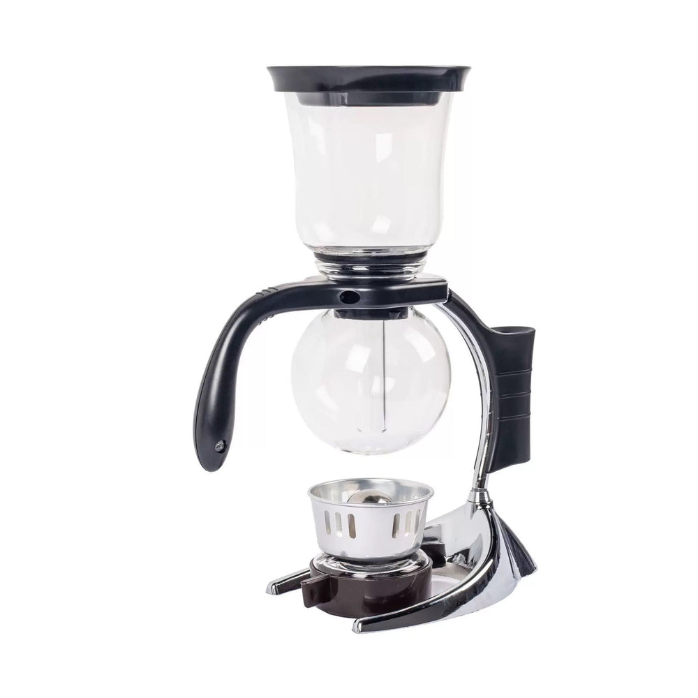 The Bean Co Roasters Siphon Coffee Maker | 3 Cup Capacity | Heat Resistant Borosilicate Glass | Coffee Maker