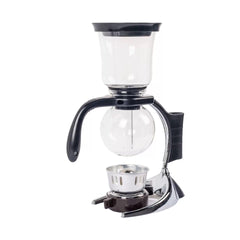 The Bean Co Roasters Siphon Coffee Maker | 3 Cup Capacity | Heat Resistant Borosilicate Glass | Coffee Maker