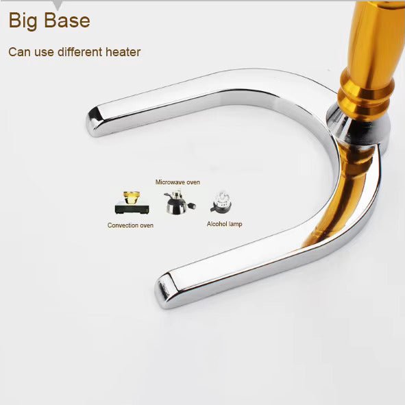 The Bean Co Roasters Siphon Coffee Maker | 5 Cup Capacity | Heat Resistant Borosilicate Glass | Coffee Maker - Suspire