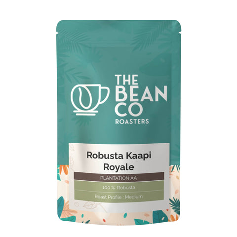 The Bean Co Robusta Kaapi Royale | Medium Roast | 100% Robusta | Roasted Coffee Ground
