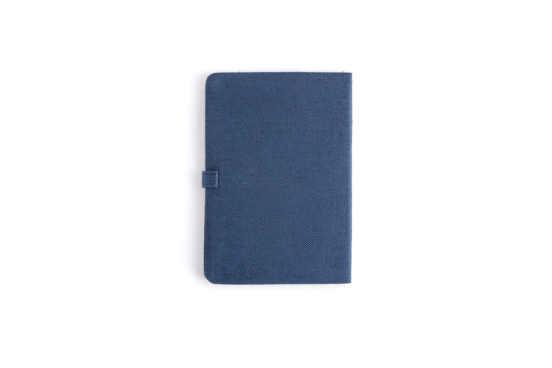 The Label GAIA Hemp A5 Diary with Button Flap Closure - Suspire