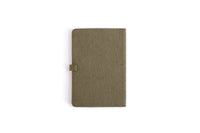 The Label GAIA Hemp A5 Diary with Button Flap Closure