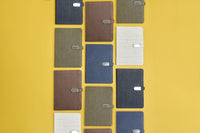 The Label GAIA Hemp A5 Diary with Button Flap Closure