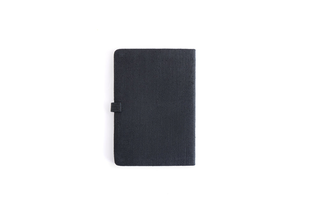 The Label GAIA Hemp A5 Diary with Button Flap Closure