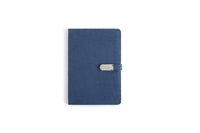 The Label GAIA Hemp A5 Diary with Button Flap Closure
