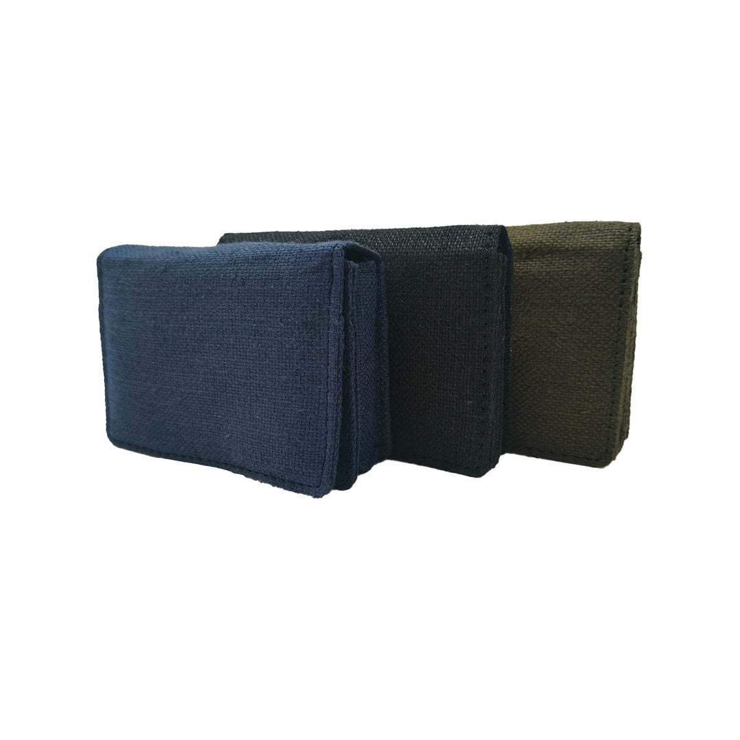 The Label GAIA Hemp Fliptop Horizontal Card Holder - Suspire