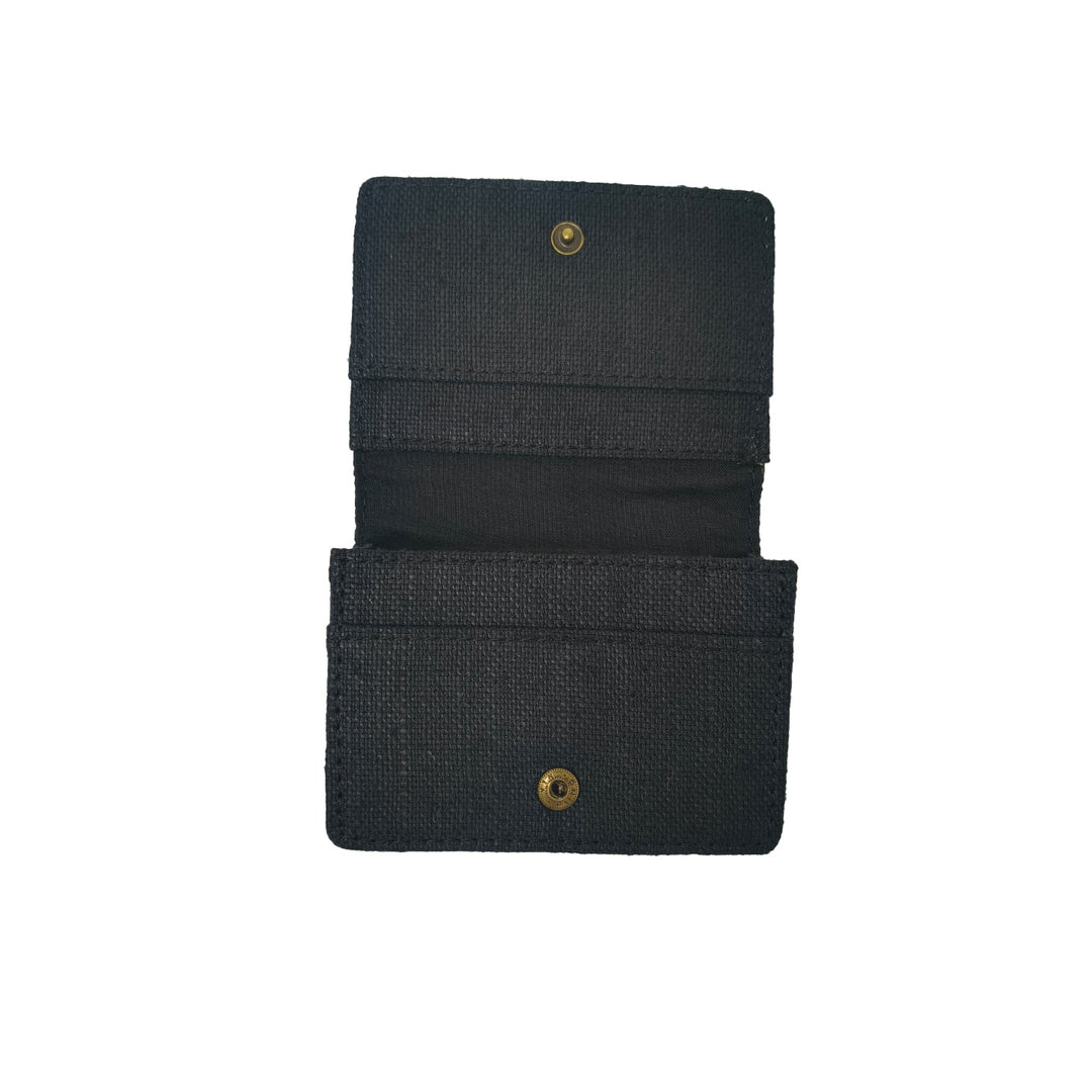 The Label GAIA Hemp Fliptop Horizontal Card Holder - Suspire