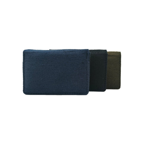 The Label GAIA Hemp Fliptop Horizontal Card Holder
