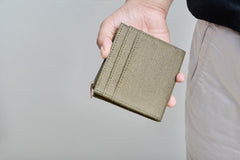 The Label GAIA Hemp Men’s Wallet with Coin Pocket