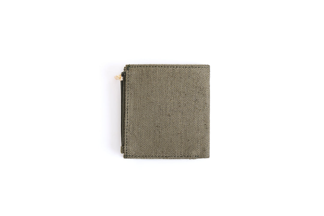 The Label GAIA Hemp Men’s Wallet with Coin Pocket - Suspire