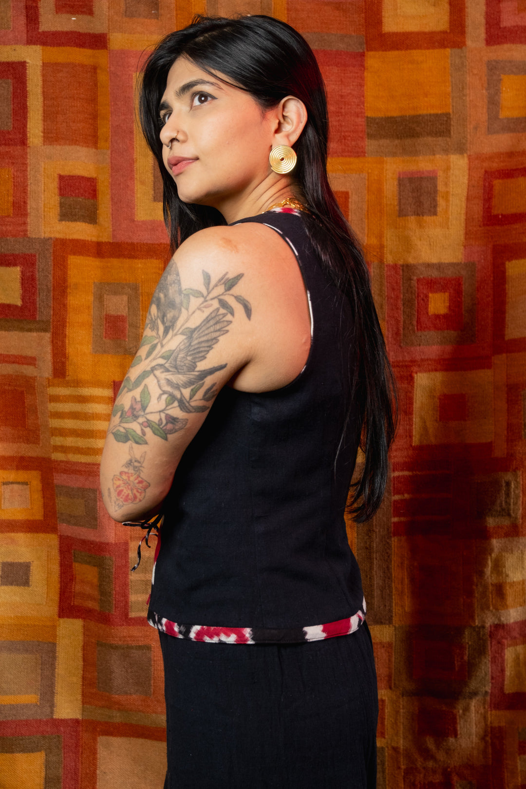 The Santra Project Naksha Reversible Top - Suspire