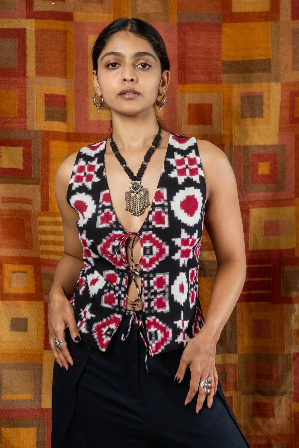 The Santra Project Naksha Reversible Top - Suspire