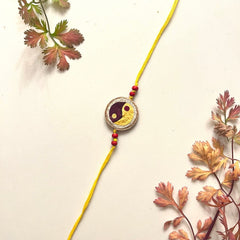 Eco-friendly Plantable Rakhi | Yin & Yang Rakhi