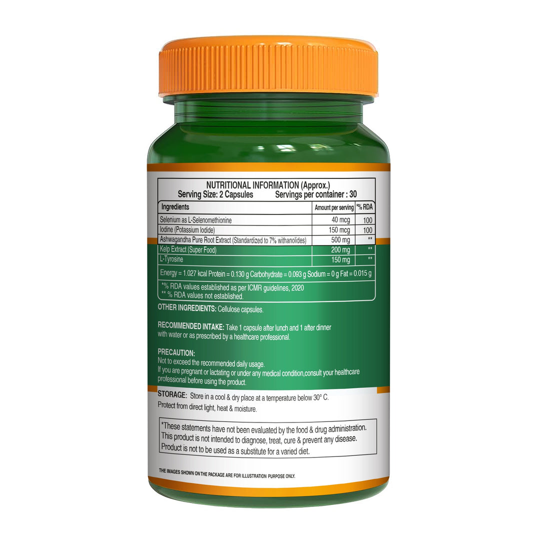 Thyroid Support with Thyro Pro – 60 Veg Capsules