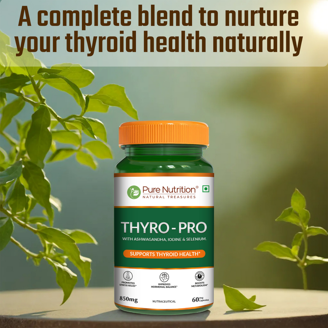 Thyroid Support with Thyro Pro – 60 Veg Capsules